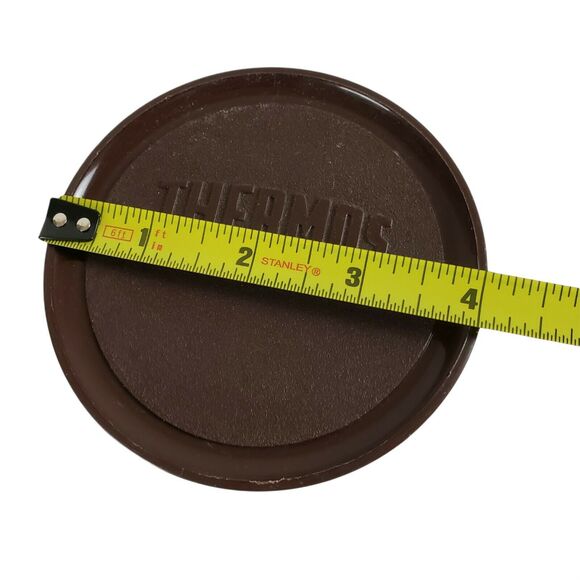 Vintage THERMOS Unbreakables 4415 Container Mug w/ Handle CLEAN Holds 2 Soda Can - Picture 7 of 9